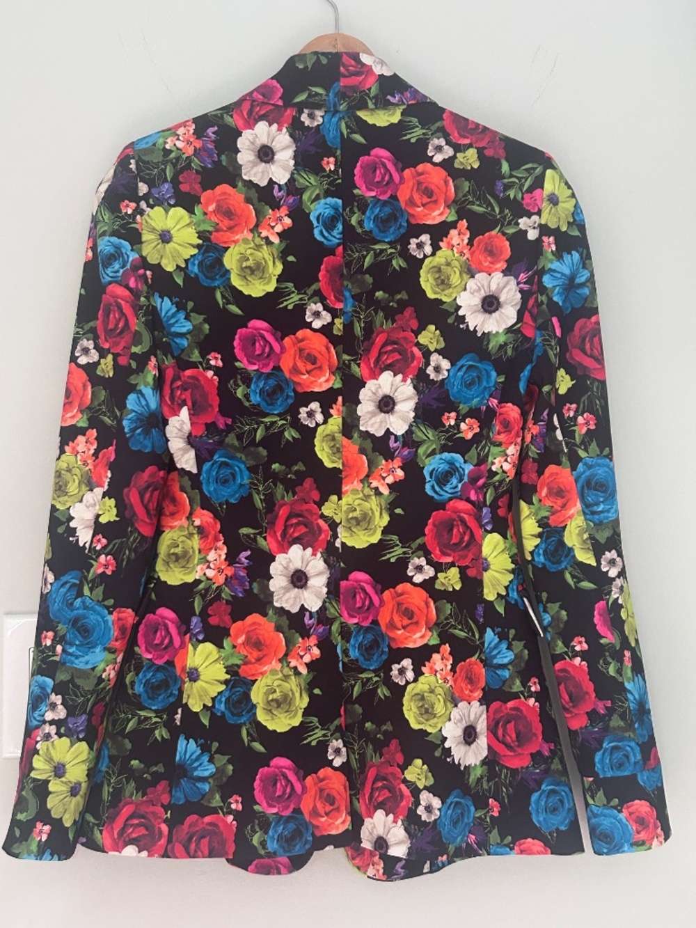 Alice + Olivia Macey Floral Blazer size 0 - Picture 7 of 12